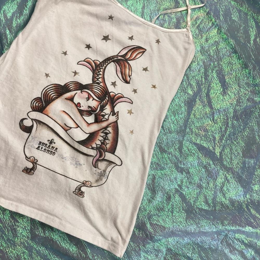 ✨Super cute bath mermaid cami✨